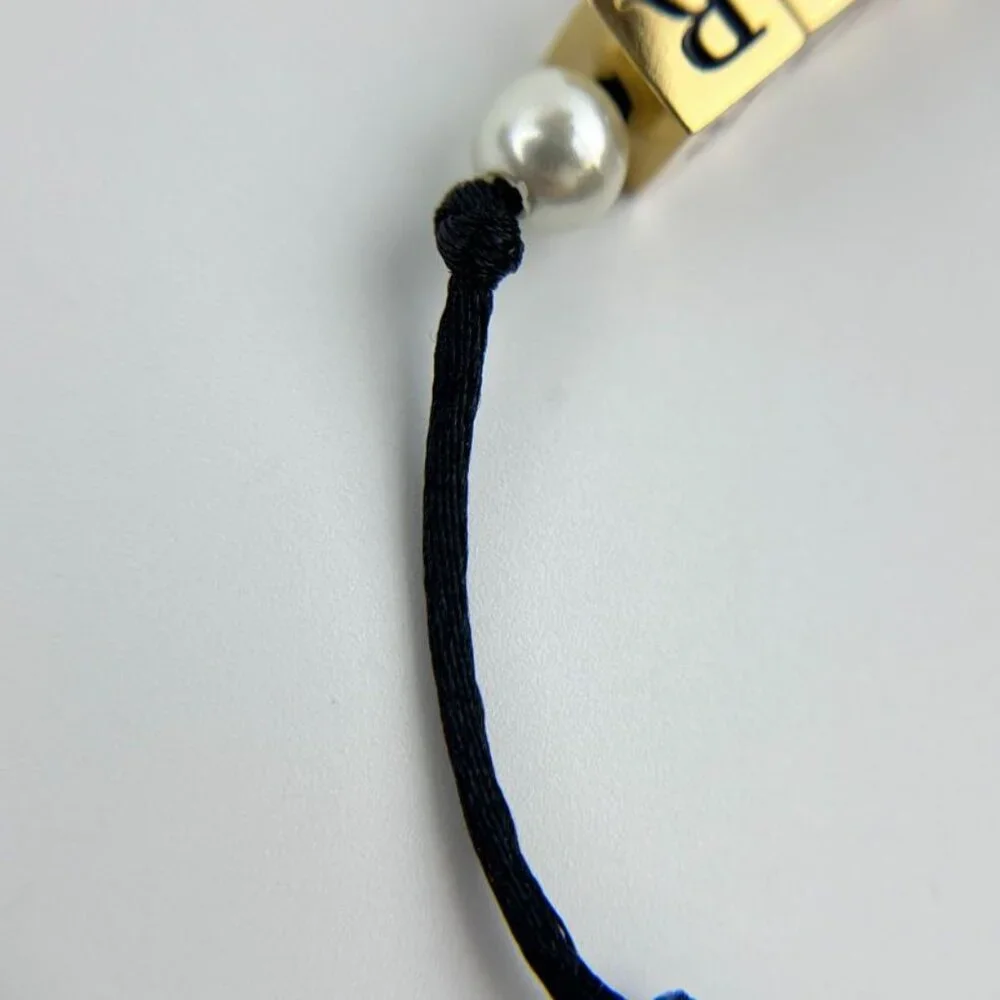 Christian Dior Accessories Bracelet Bangle Logo Gold Vintage - Picture 10 of 14